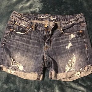American Eagle Distressed Shorts
